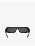 Versace VE4482 pillow-frame acetate sunglasses, imported from the UK