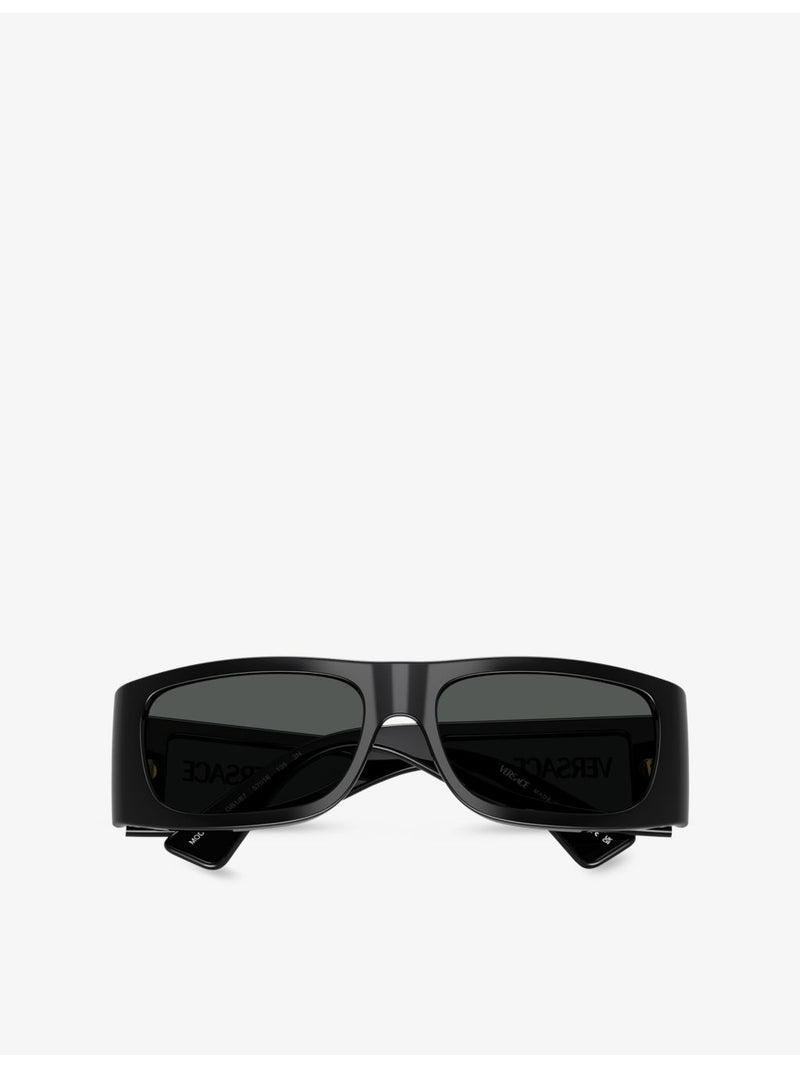 Versace VE4482 pillow-frame acetate sunglasses, imported from the UK