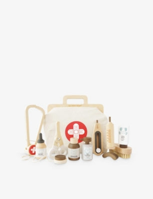 Le Toy Van Animal Vet wooden playset 10 piece (British brand)