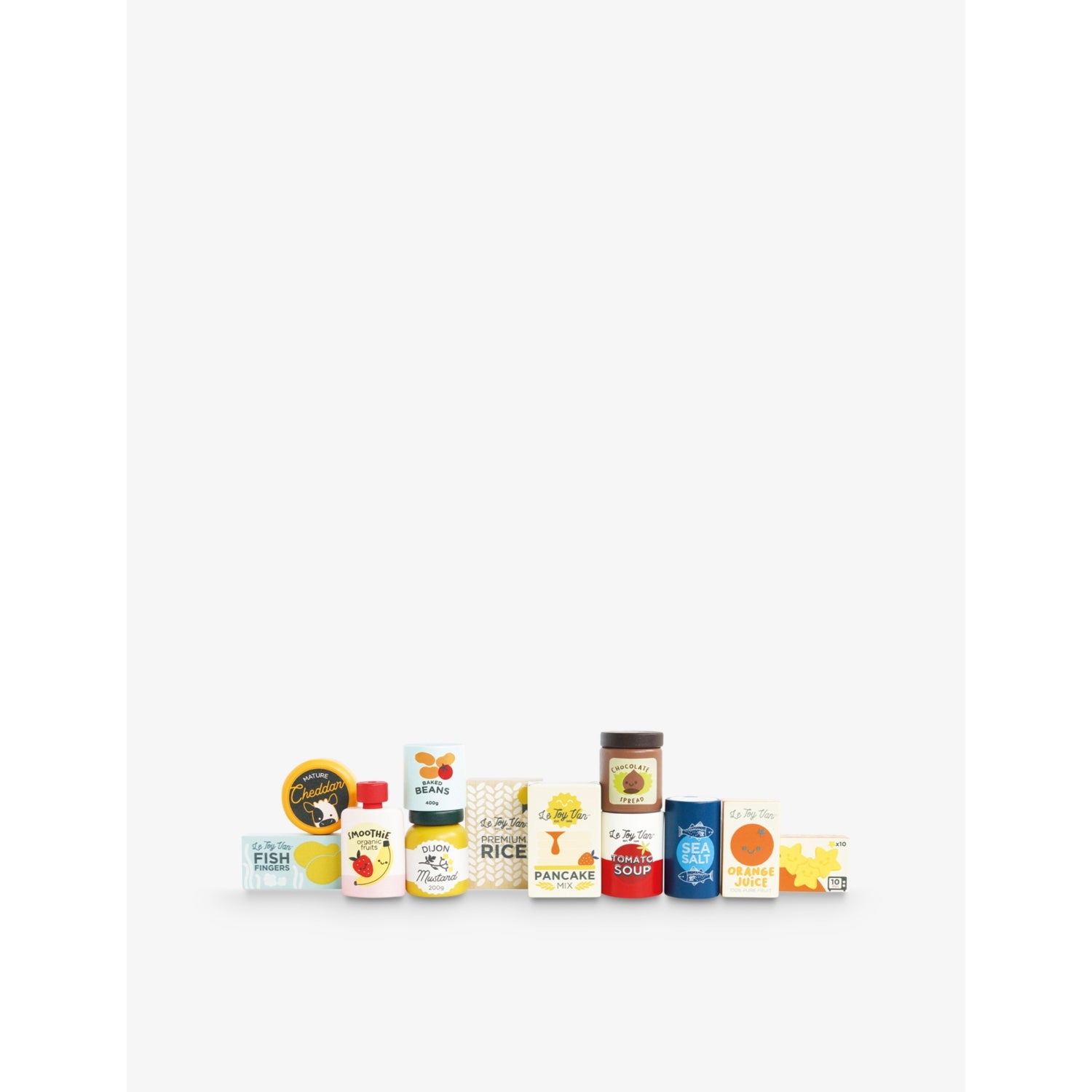 Le Toy Van wooden supermarket grocery shop playset, imported from the UK