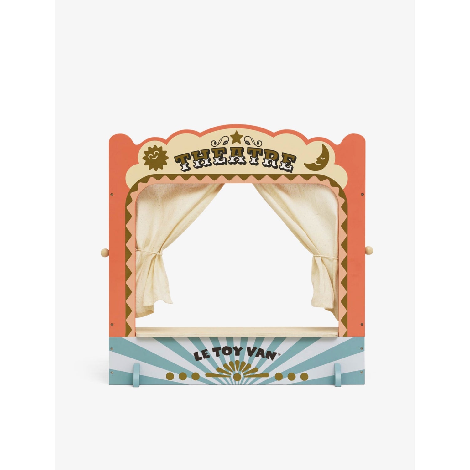 Le Toy Van wooden puppet theatre 54.5cm - British product