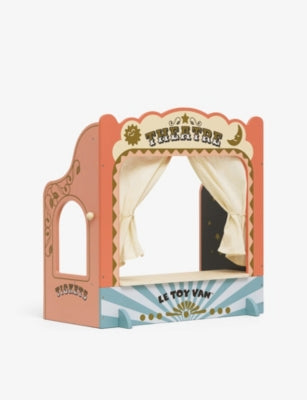 Le Toy Van wooden puppet theatre 54.5cm - British product