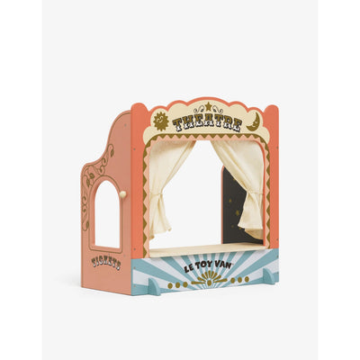 selfridges Le Toy Van Tabletop Puppet Theatre Wooden Playset 54.5cm- Buy online at McGrocer