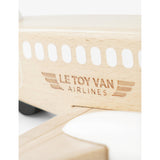 Le Toy Van wooden plane toy 21cm (British brand)