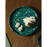 Hightide marbled tray 7cm round melamine (British brand)