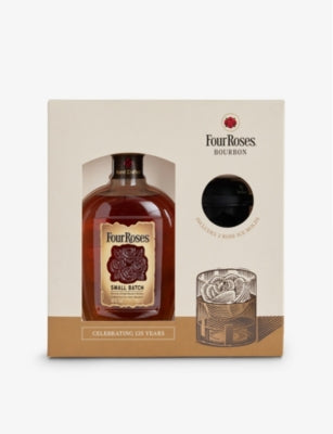 Four Roses Small Batch Bourbon gift pack with ice mould (British brand)