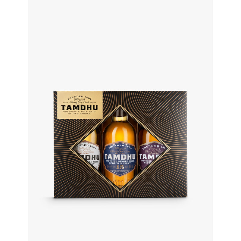 Tamdhu Scotch whisky miniature sampler set 3x50ml - British product