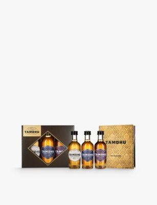 Tamdhu Scotch whisky miniature sampler set 3x50ml - British product