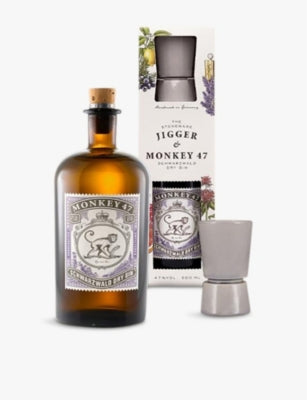 Monkey 47 Schwarzwald dry gin gift set 500ml, imported from the UK