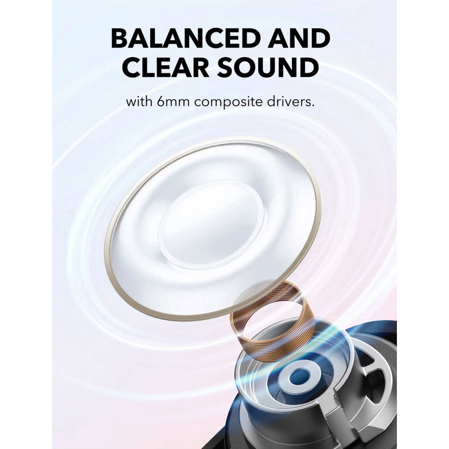Soundcore A30i wireless ANC earbuds with charging case (British brand)
