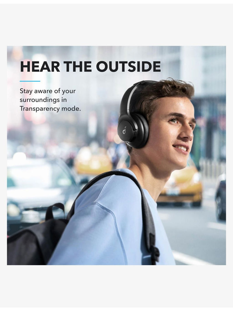 soundcore Q20i hybrid active noise cancelling headphones, UK version