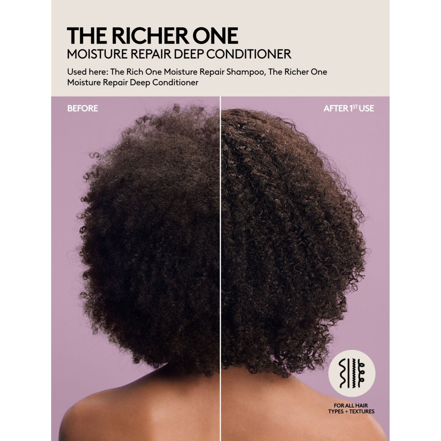 Fenty Beauty The Richer One moisture repair deep conditioner 340ml - British product