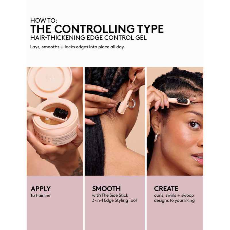 Fenty Beauty hair-thickening edge control 100ml, UK version