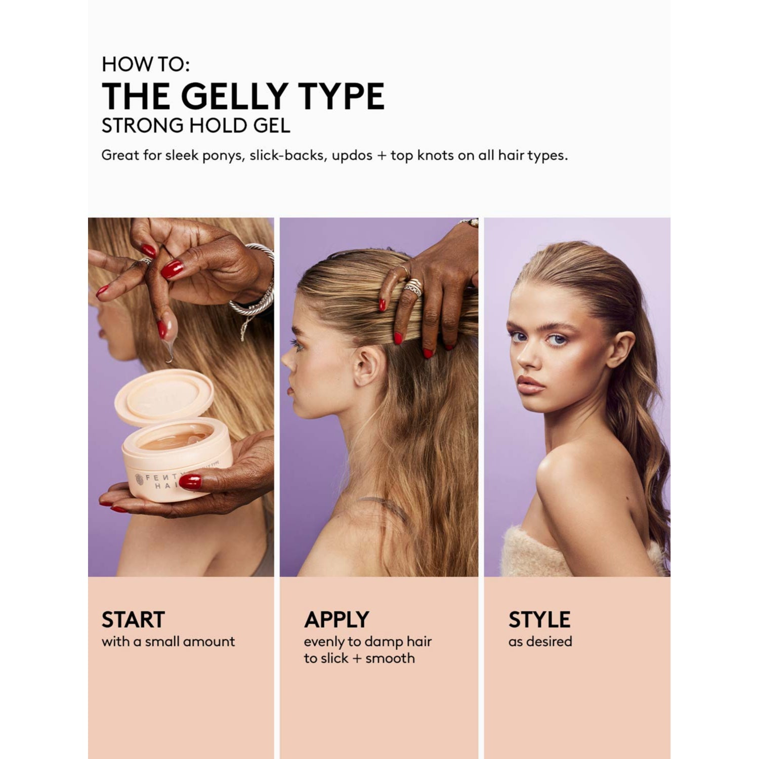 Fenty Beauty The Gelly Type strong hold gel 200ml, UK version