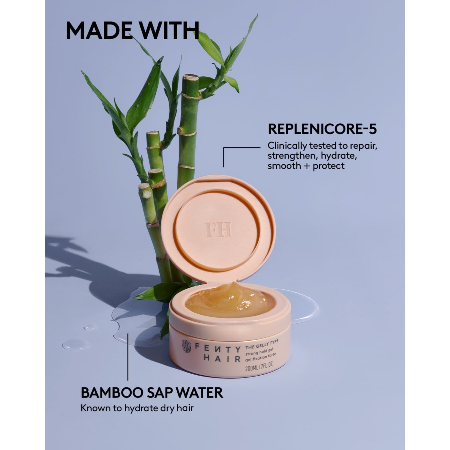 Fenty Beauty The Gelly Type strong hold gel 200ml, UK version
