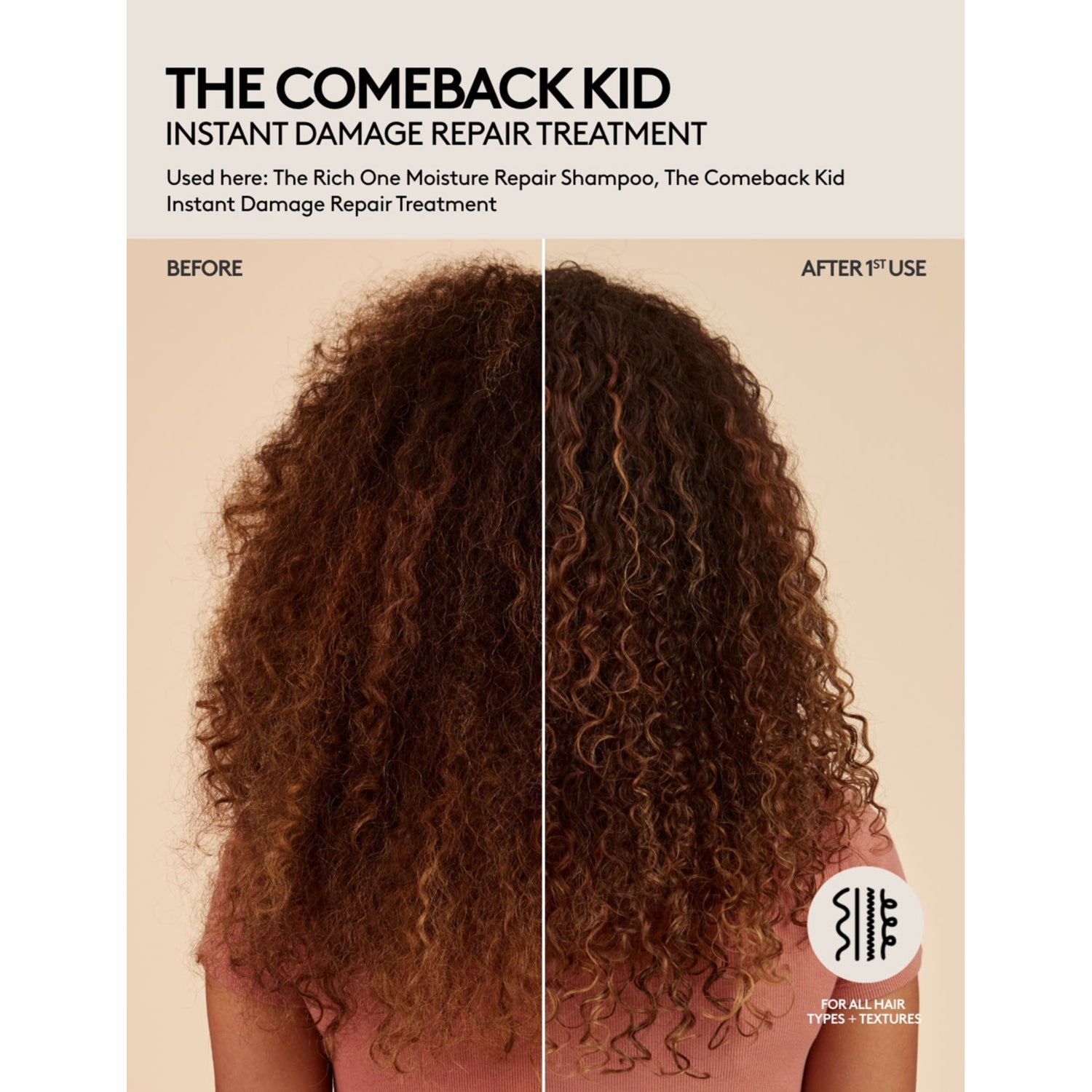 Fenty Beauty hair repair treatment The Comeback Kid mini 60ml (British brand)