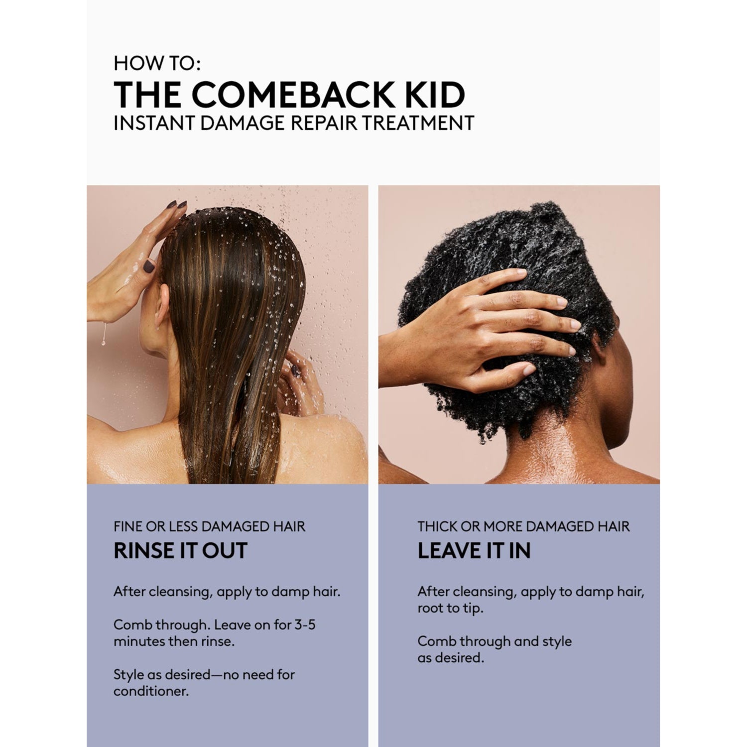 Fenty Beauty hair repair treatment The Comeback Kid mini 60ml (British brand)