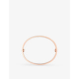 Cartier Love bracelet 18ct rose gold with 0.42ct diamond (British brand)