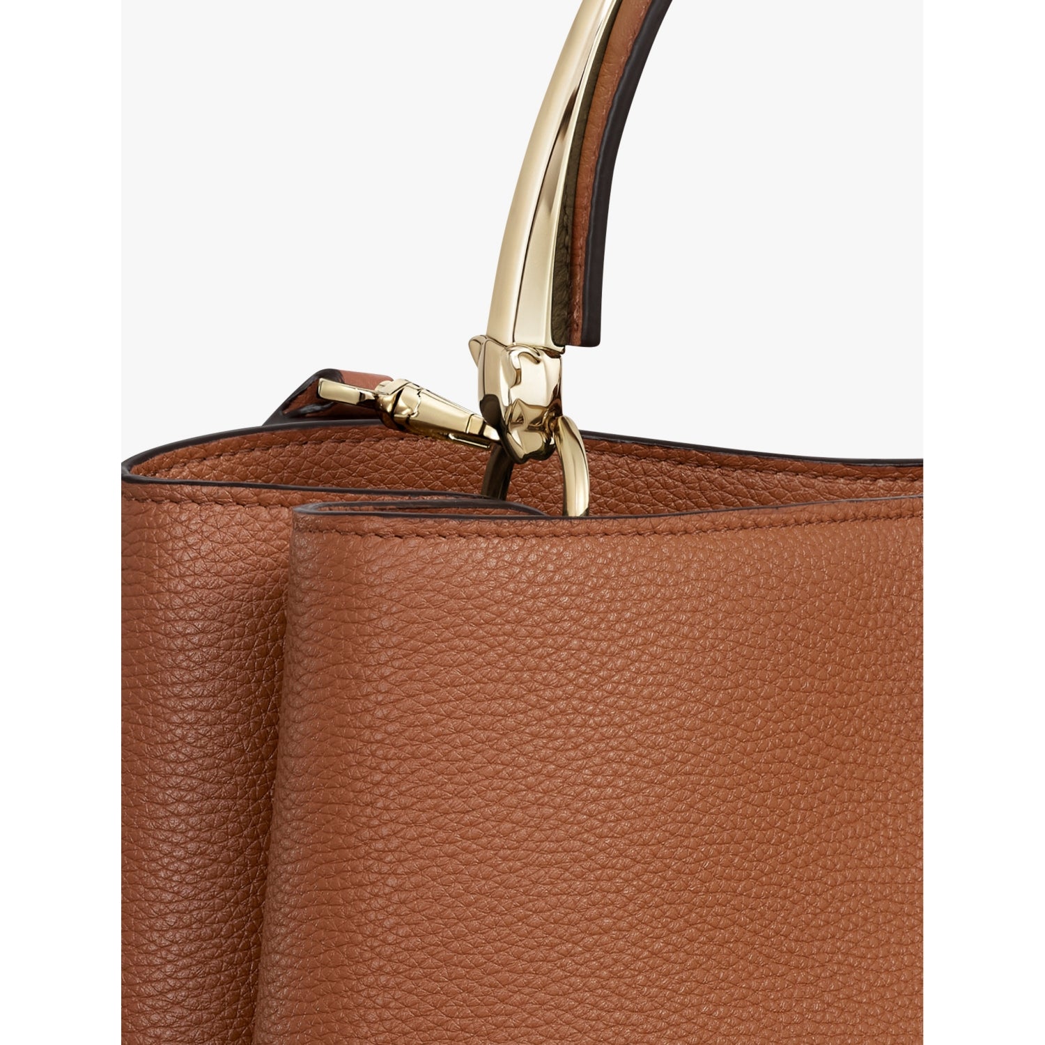Panthère de Cartier medium leather top-handle bag, imported from the UK