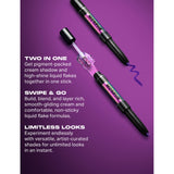 Morphe Mixed Signals dual-ended eyeshadow stick 1.9ml (British brand)