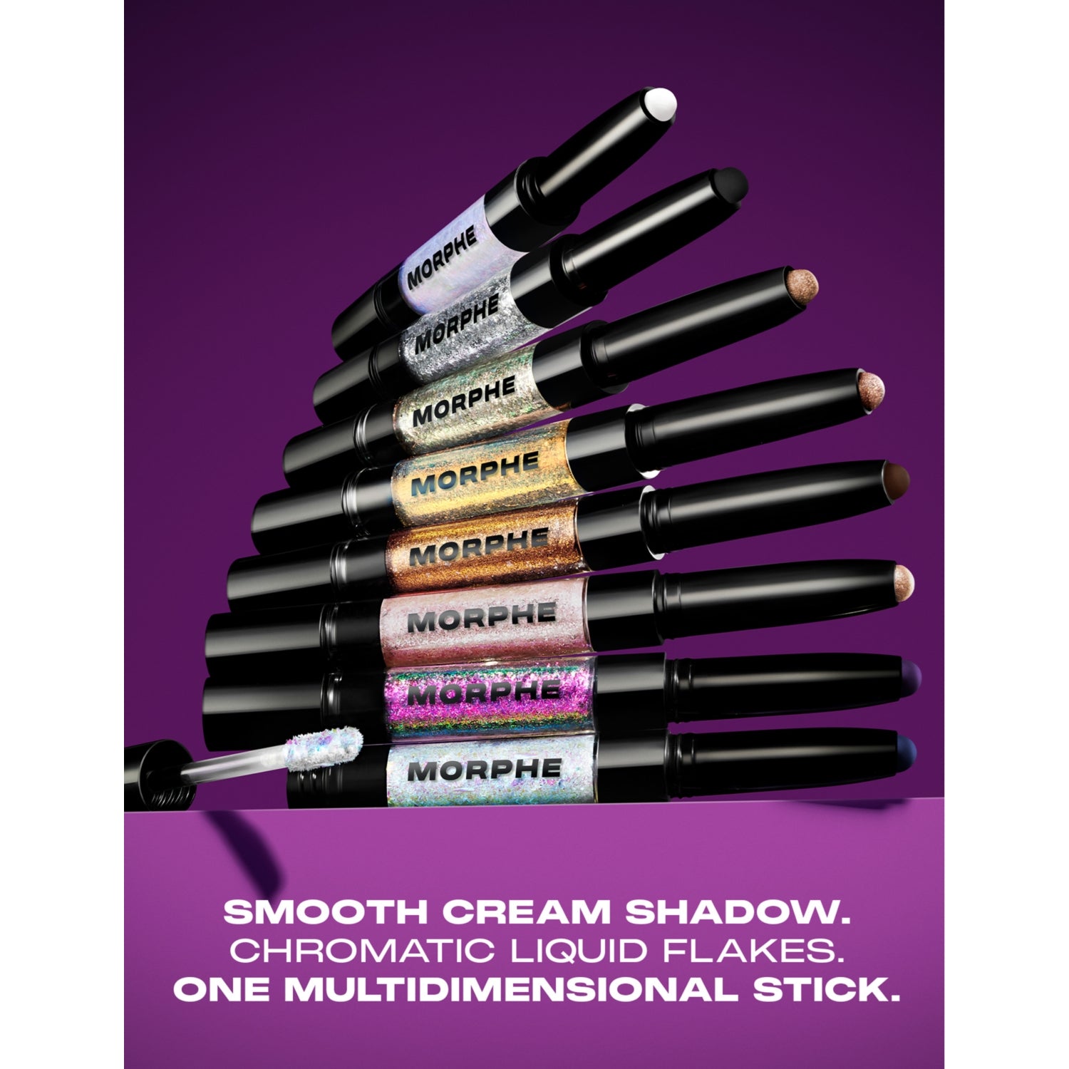 Morphe Mixed Signals dual-ended eyeshadow stick 1.9ml (British brand)
