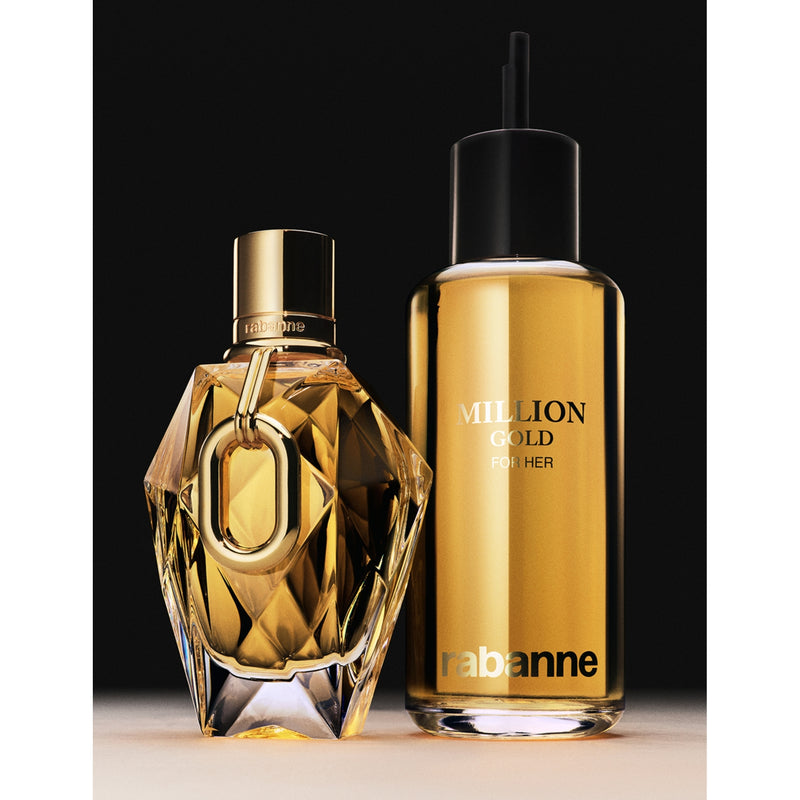 Rabanne Million Gold For Her eau de parfum refill 200ml (British brand)