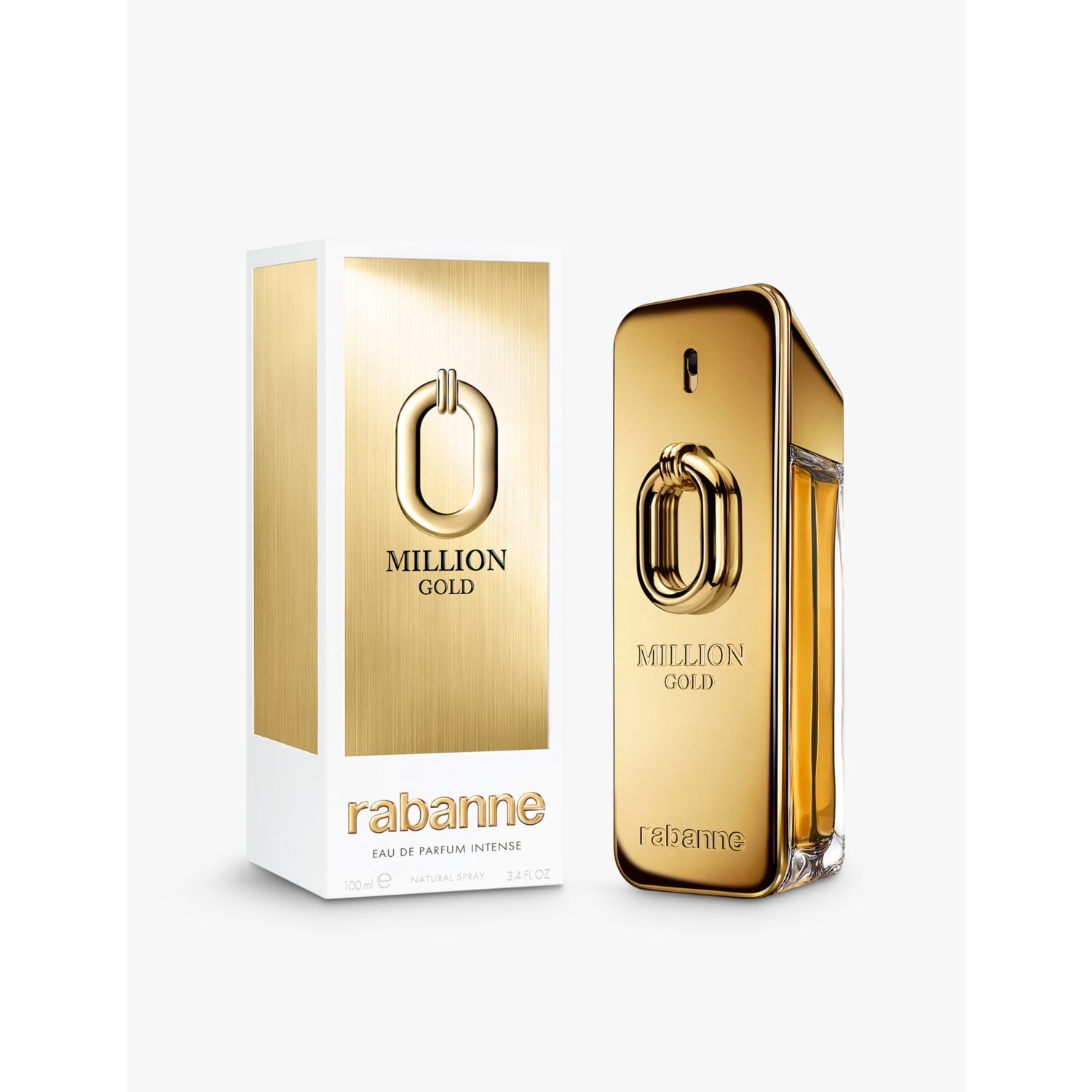 Rabanne Million Gold intense eau de parfum 100ml (British brand)