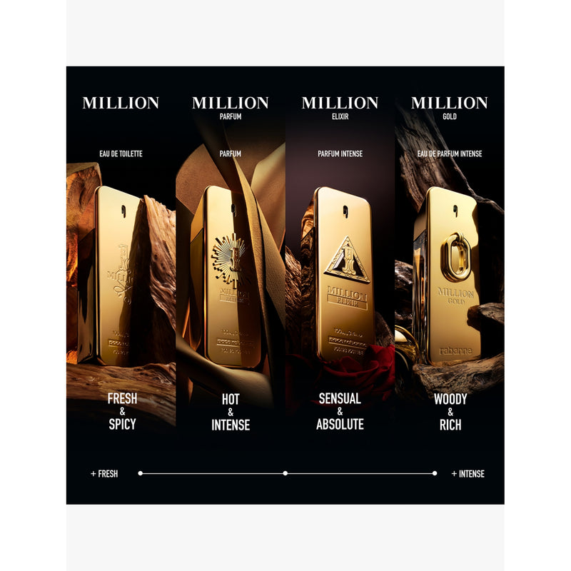 Rabanne Million Gold intense eau de parfum 100ml (British brand)