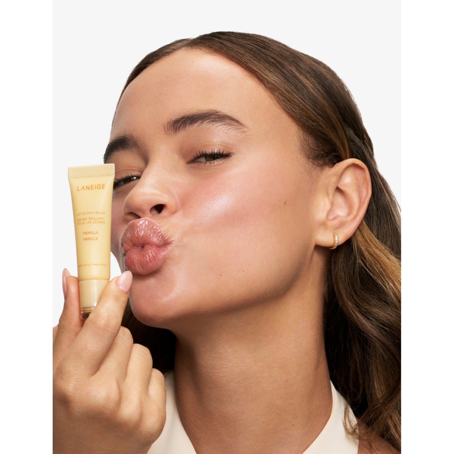 Laneige glowy lip balm 10g for all skin types, UK version