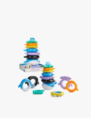 FAO Schwarz stack tower sea creatures baby toy - British product