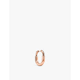 Tiffany & Co small 18ct rose-gold hoop earrings, UK version