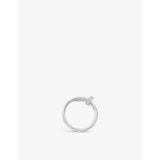Cartier Juste Un Clou 18ct white gold diamond ring (British brand)