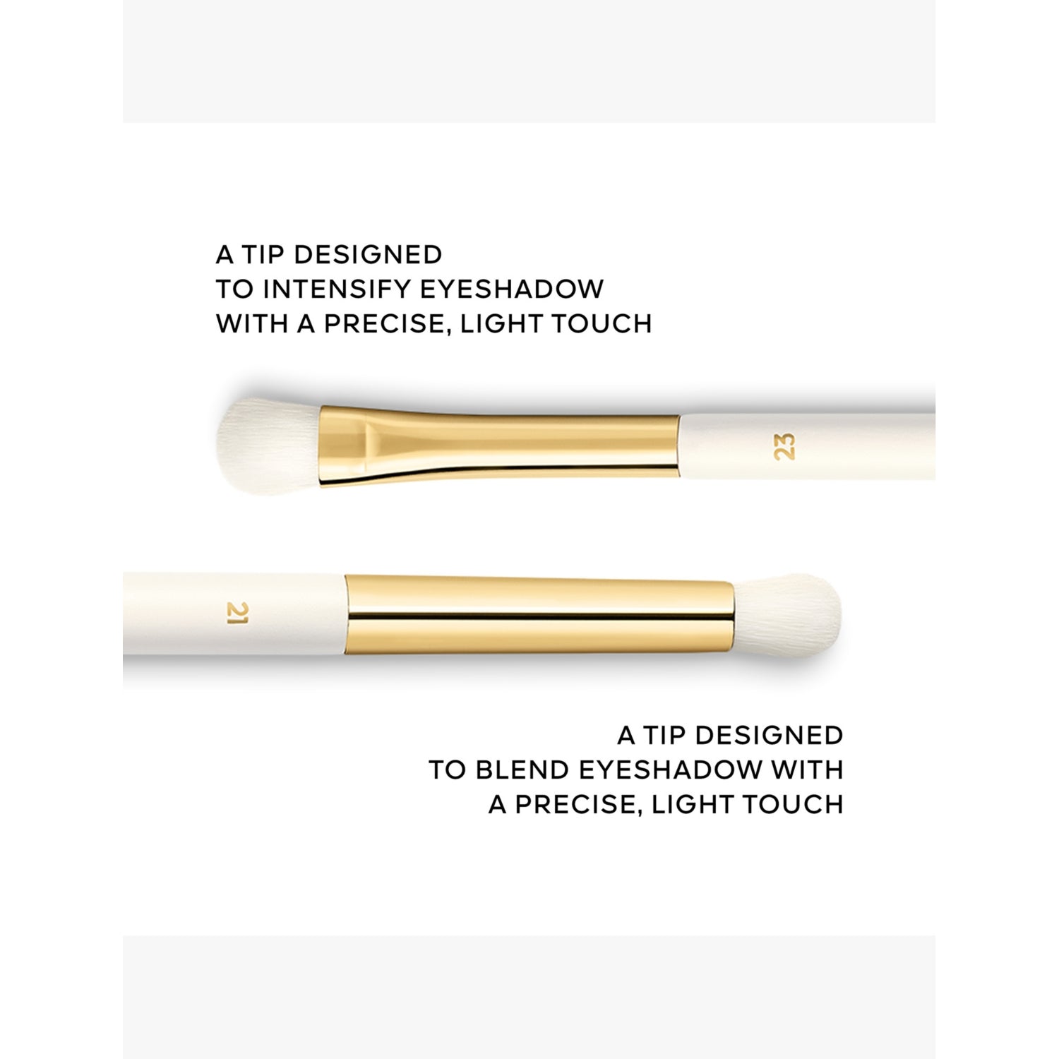 Guerlain N°23 synthetic eyeshadow shading brush, UK version