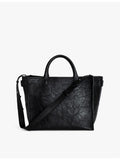Zadig & Voltaire Angel crinkle-effect leather tote bag, UK version
