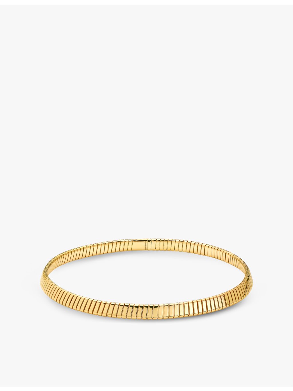 Bvlgari Tubogas 18ct yellow gold necklace, imported from the UK