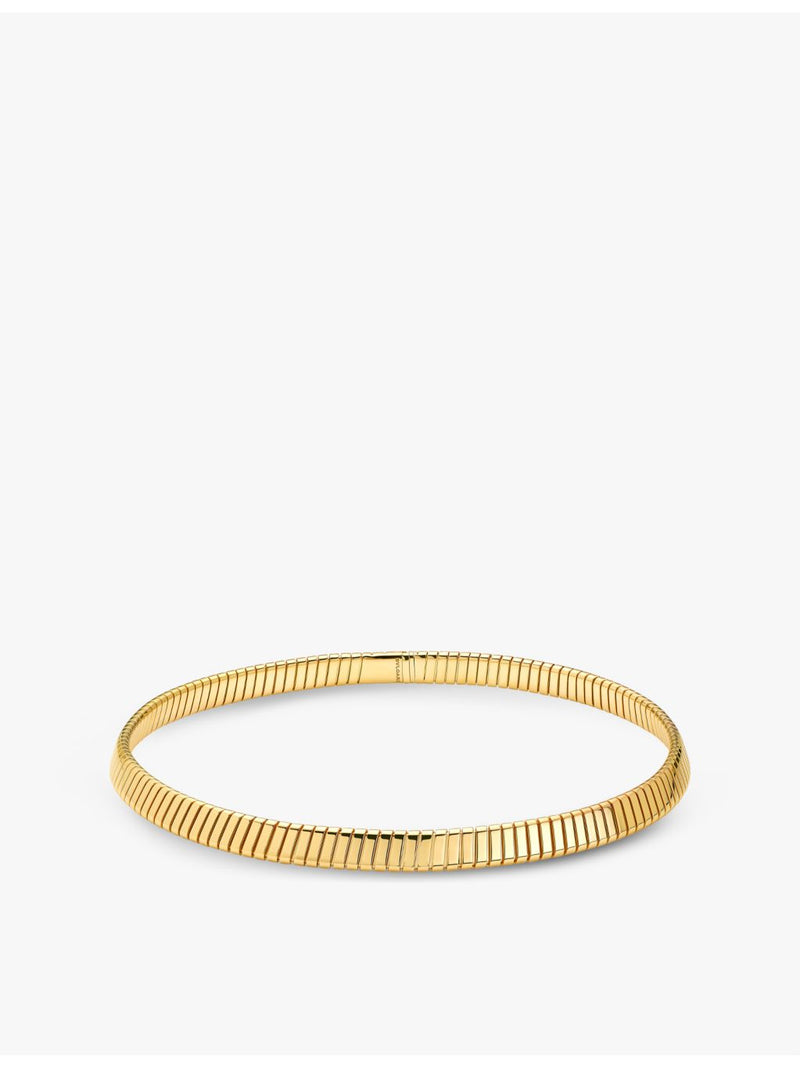 Bvlgari Tubogas 18ct yellow gold necklace, imported from the UK