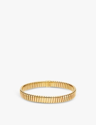 Bvlgari Tubogas 18ct Yellow Gold Bracelet