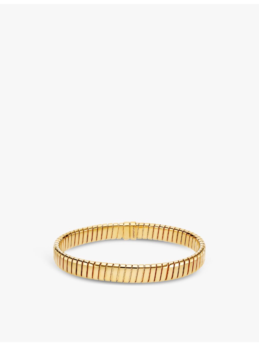 Bvlgari Tubogas 18ct yellow-gold bracelet, UK version