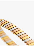 Bvlgari Tubogas bracelet 18ct yellow white rose gold (British brand)