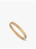 Bvlgari Tubogas bracelet 18ct yellow white rose gold (British brand)