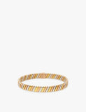 Bvlgari Tubogas 18ct Yellow-Gold, White-Gold and Rose-Gold Bracelet