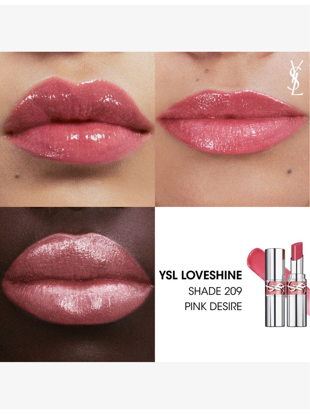 Yves Saint Laurent Loveshine Collector's Edition lipstick 4g - British product