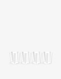 The Conran Shop Nova Stripe Crystal Glasses Set of Four 360ml
