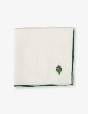 Verdura cotton and linen napkin 45cm, imported from the UK