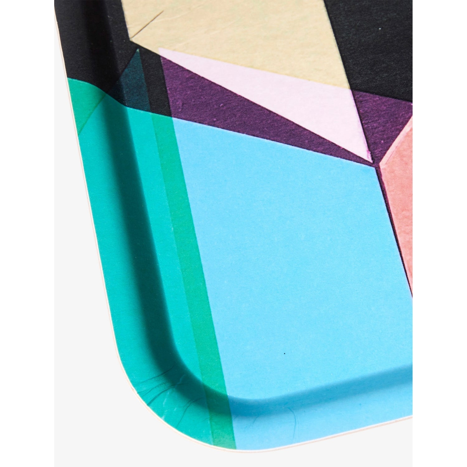 The Conran Shop birchwood tray geometric 36cm, imported from the UK