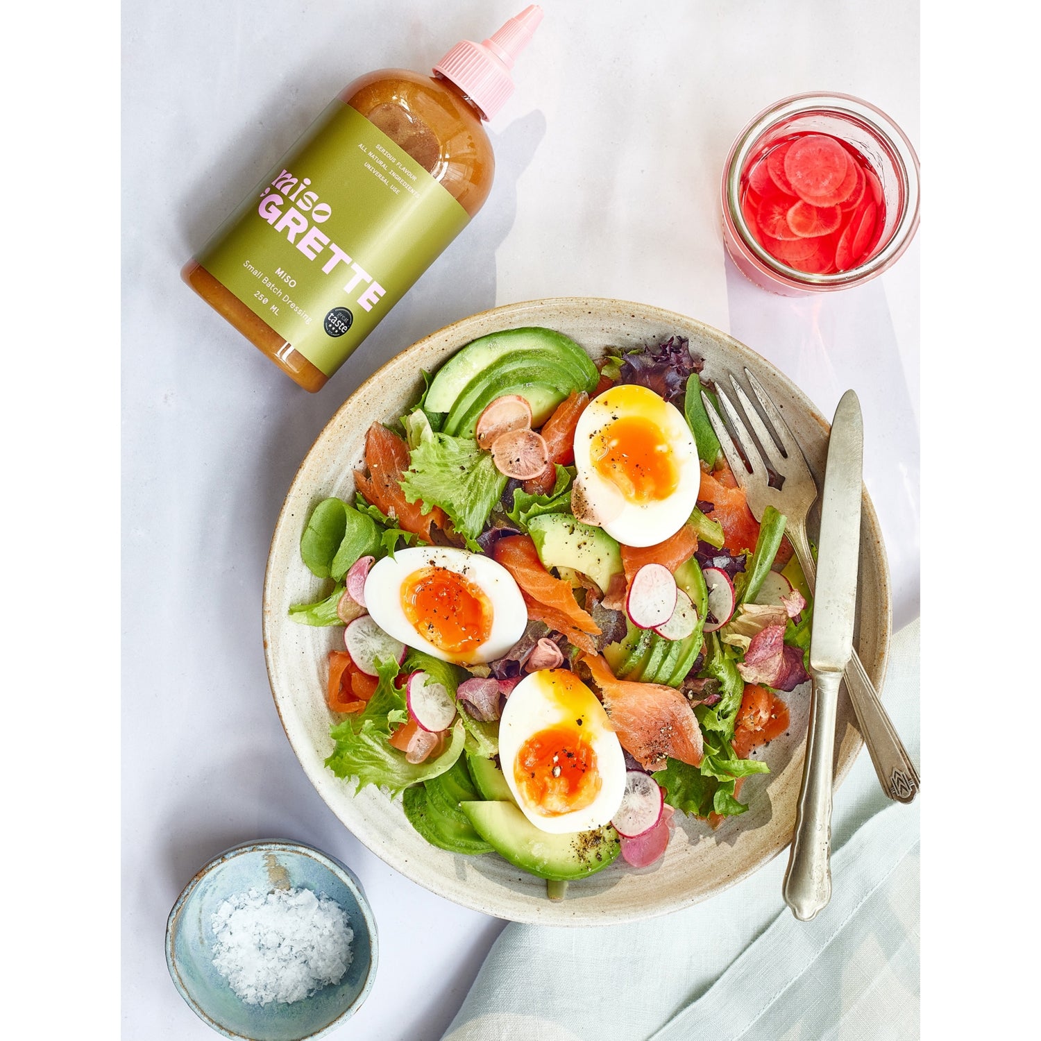 Grette miso honey and sesame dressing 250ml - British product
