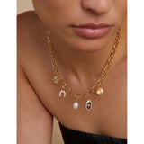 Astrid & Miyu topaz charm 10mm, imported from the UK