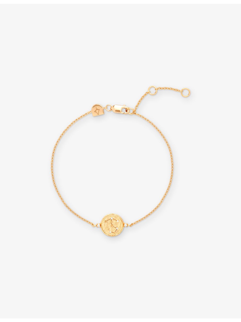 Astrid & Miyu Scorpio zodiac pendant bracelet, UK version