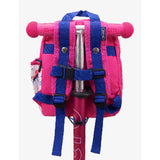 Micro Scooter unicorn print polyester backpack with drink pouch (British brand)