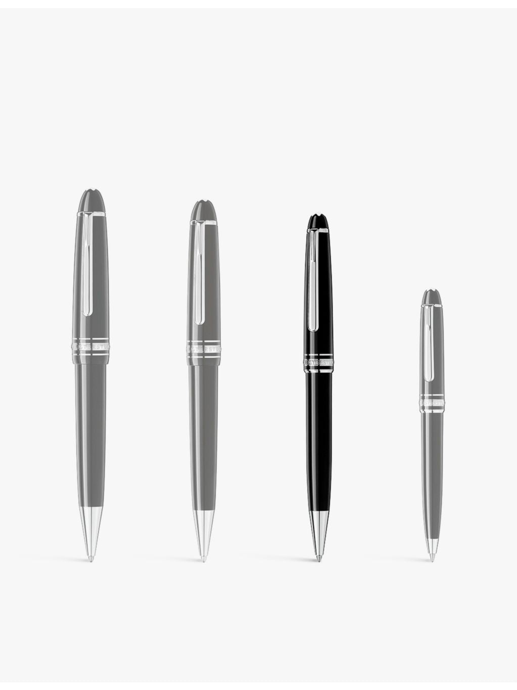 Montblanc Meisterstück Classique platinum-coated resin ballpoint pen - British product